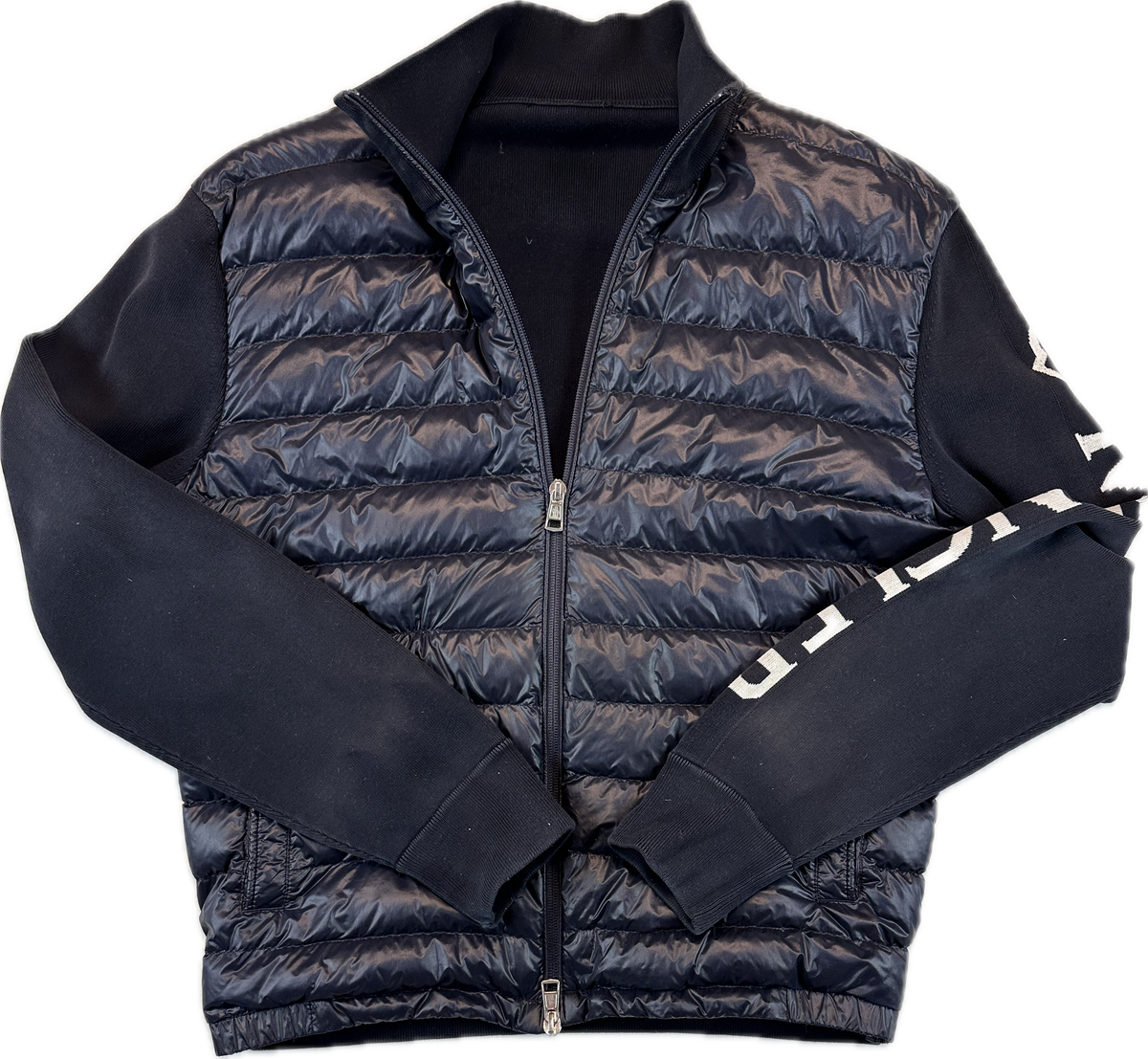 Moncler Cardigan, Herre 'Sort' Maglia (Medium)