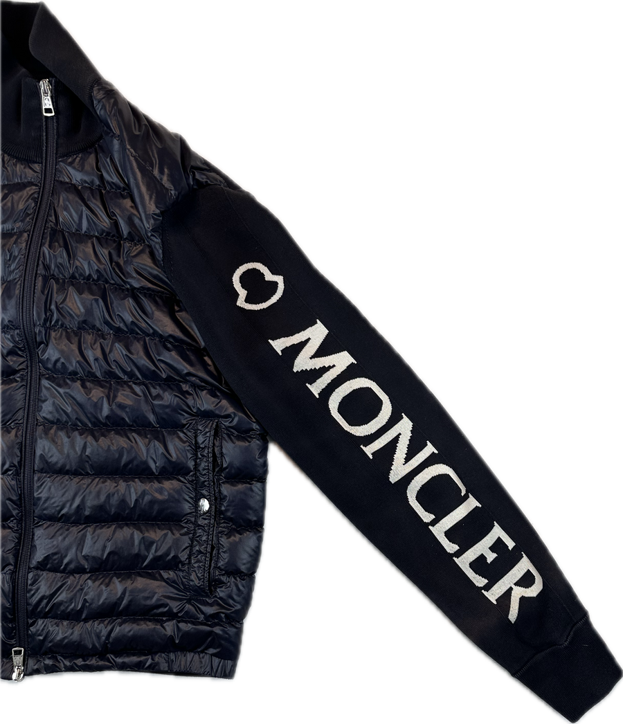 Moncler Cardigan, Herre 'Sort' Maglia (Medium)