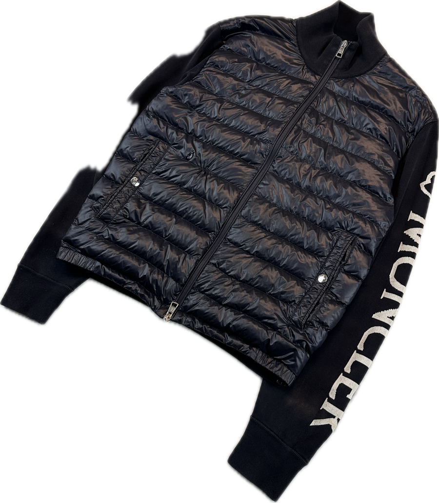 Moncler Cardigan, Herre 'Sort' Maglia (Medium)