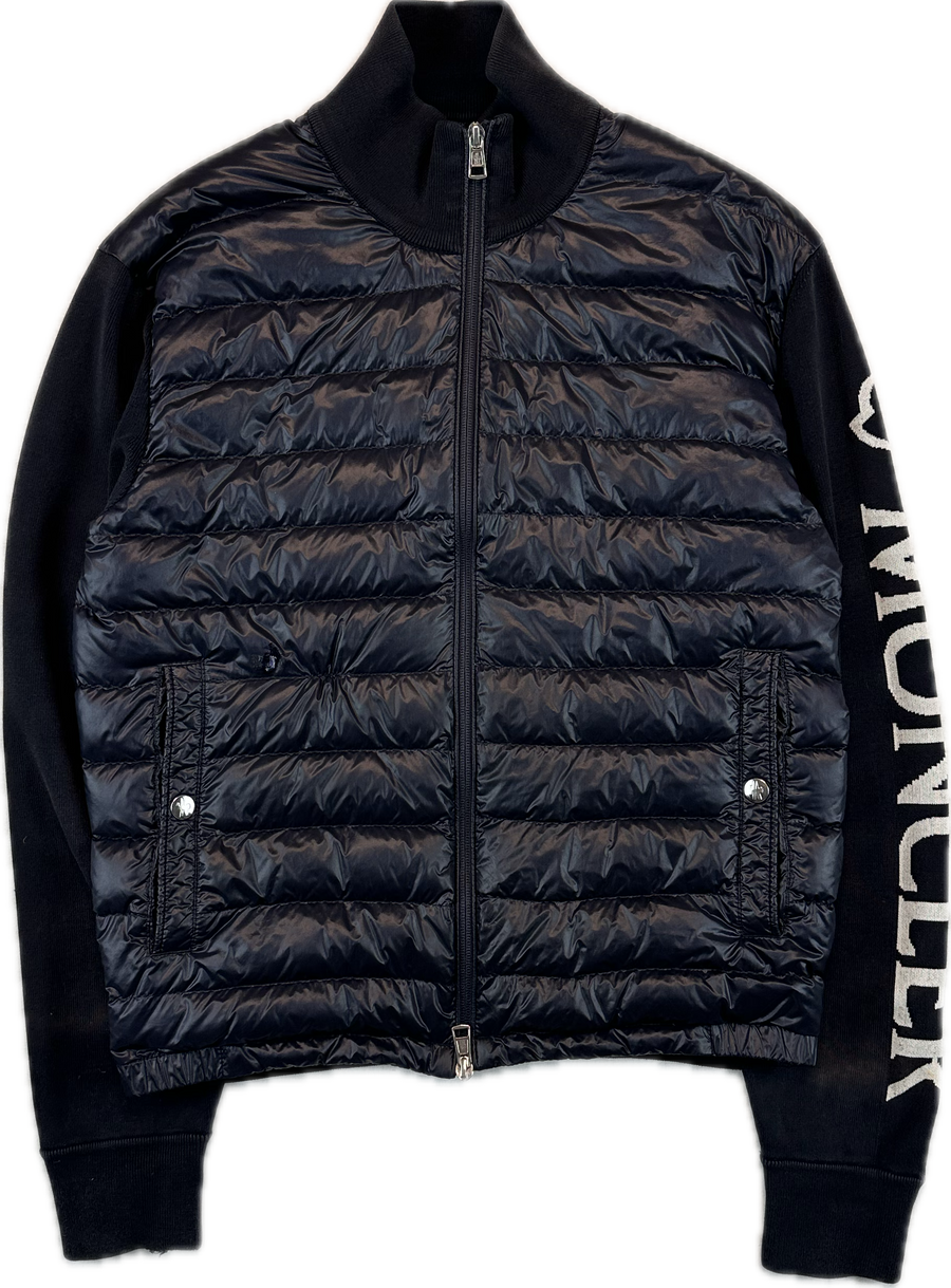 Moncler Cardigan, Herre 'Sort' Maglia (Medium)