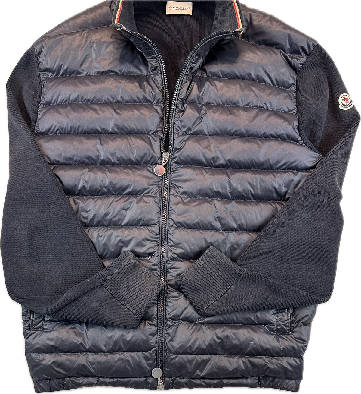 Moncler Cardigan, Herre 'Sort' Maglia (Large)
