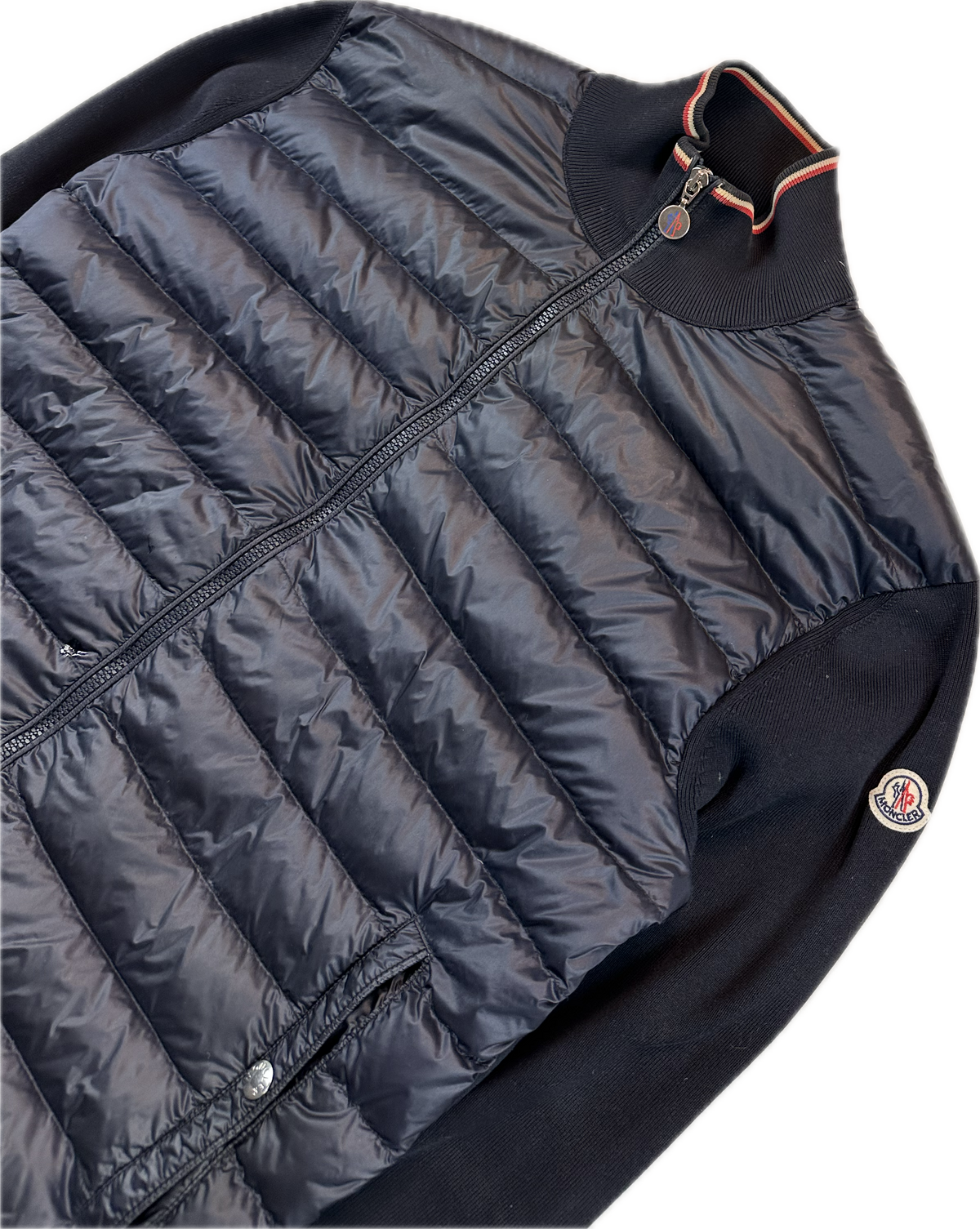 Moncler Cardigan, Herre 'Sort' Maglia (Large)