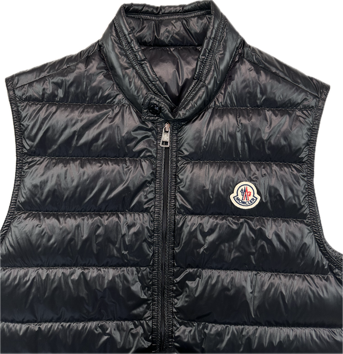 Moncler Vest, Herre 'Sort' Giu (M1 / Small)