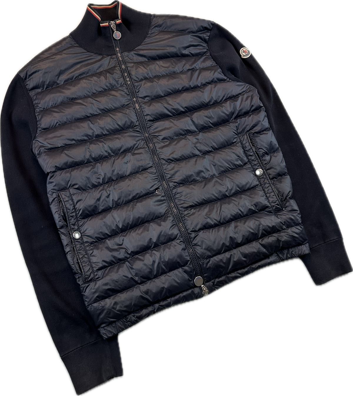 Moncler Cardigan, Herre 'Sort' Maglia (Large)