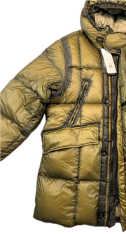 C.P. Company Jakke, Herre D.D. Shell Down Parka 'Brun / Guld' (Large, X-Large & XX-Large)