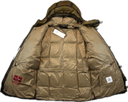 C.P. Company Jakke, Herre D.D. Shell Down Parka 'Brun / Guld' (Large, X-Large & XX-Large)