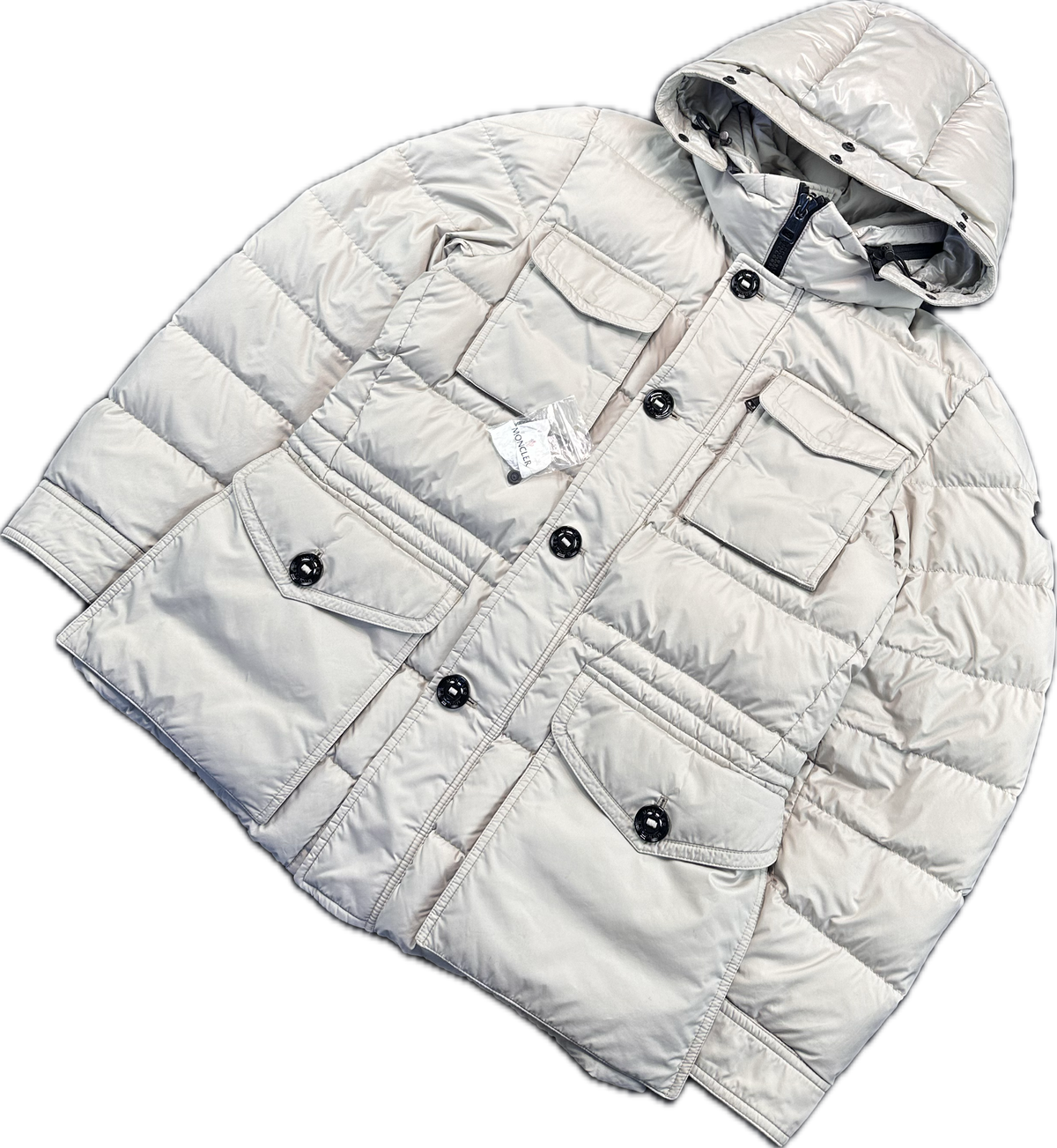 Moncler Jakke, Herre 'Creme' Augert (M3)