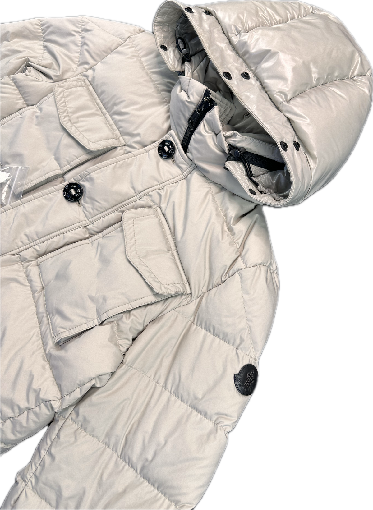 Moncler Jakke, Herre 'Creme' Augert (M3)
