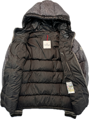 Moncler Vinterjakke, Herre 'Grå' Eusebe (M4 / Large)