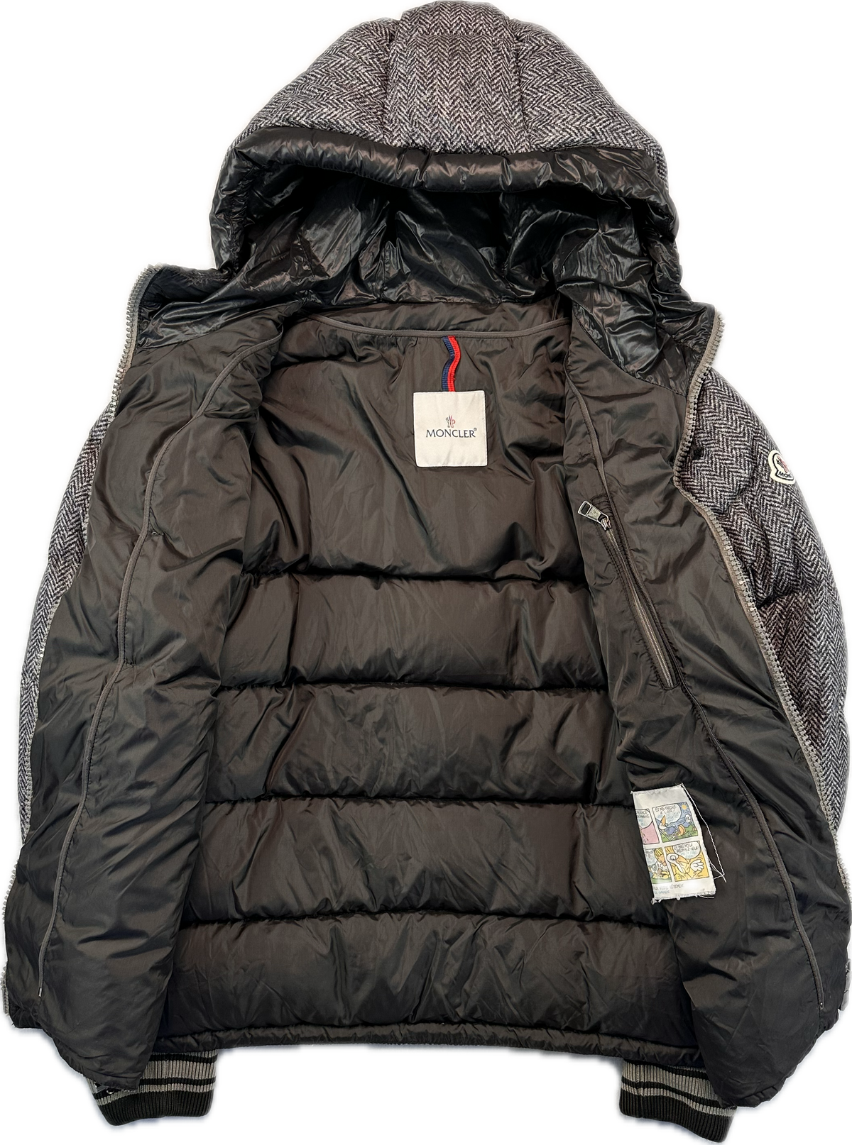 Moncler Vinterjakke, Herre 'Grå' Eusebe (M4 / Large)