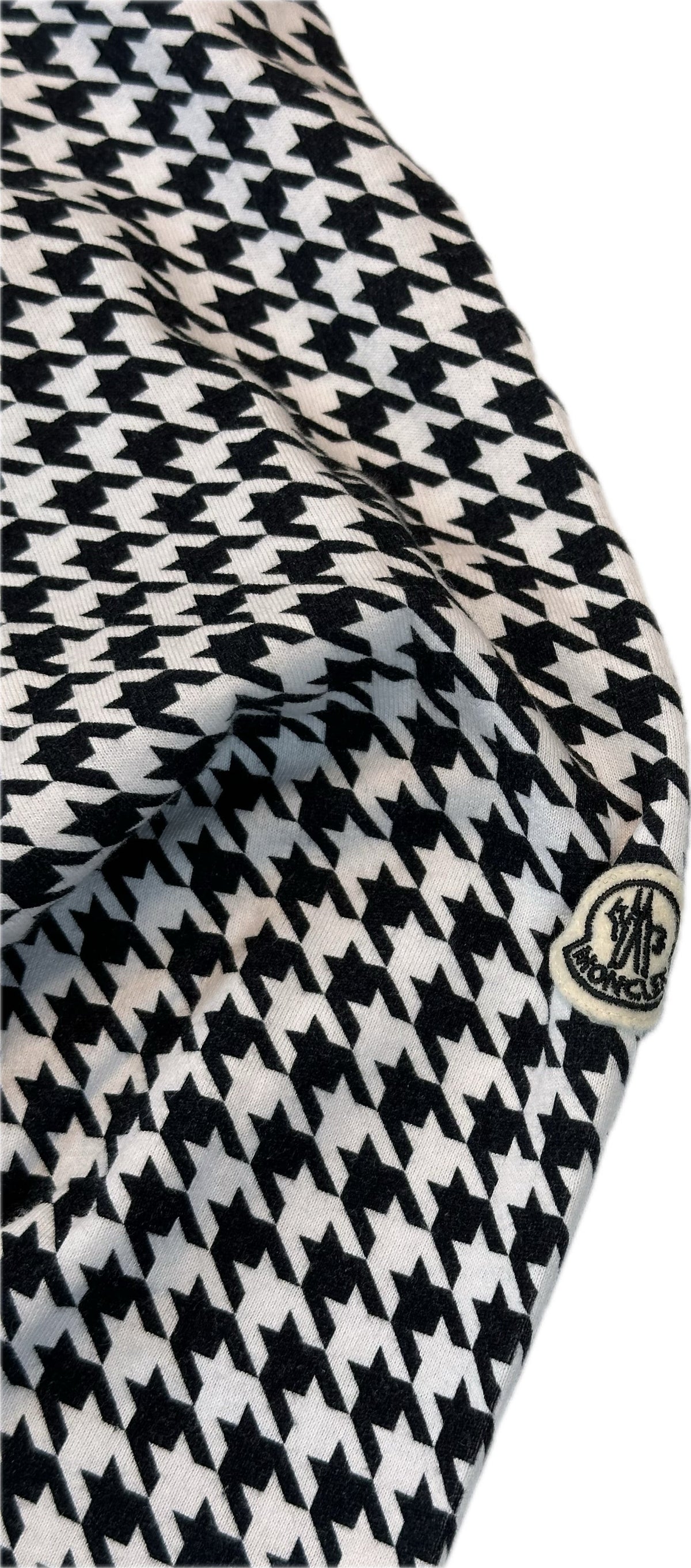 Moncler T-Shirt, Herre Langærmet 'Hvid' Genius (Large')