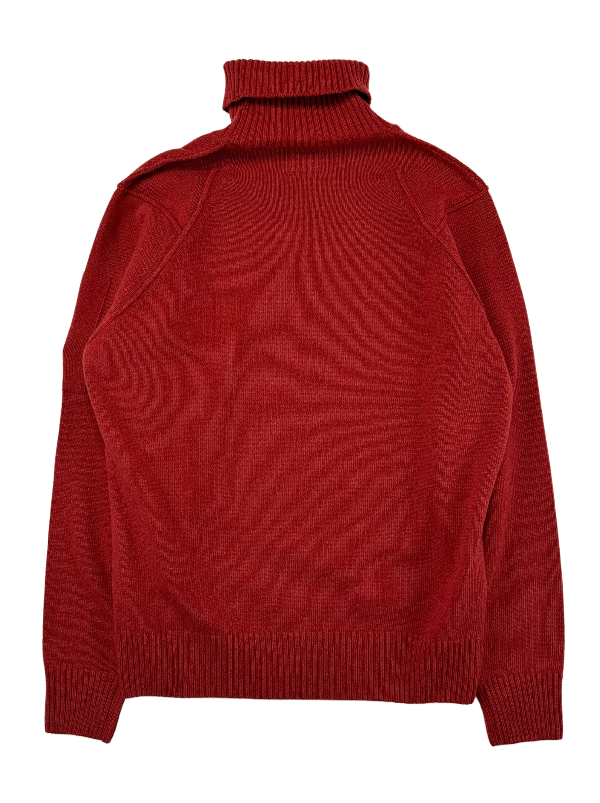 C.P. Company TurtleNeck, Herre Lambswool 'Rød' (Large / 50)