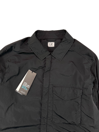 C.P. Company Overshirt, Herre Chrone -R Nylon 'Sort' (X-Large)