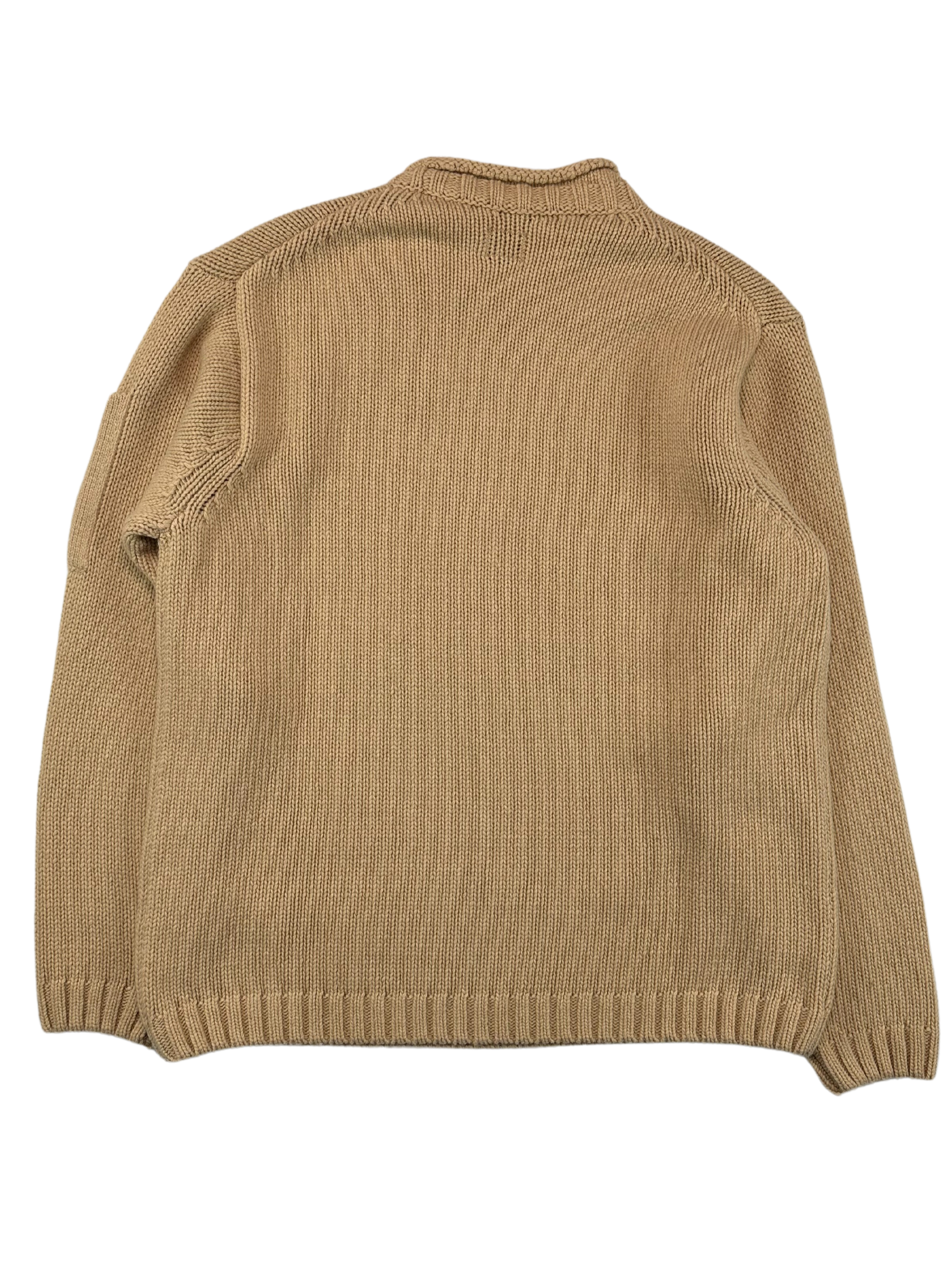 C.P. Company Sweater, Herre Lambswool 'Beige' (X-Large / 52)