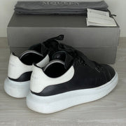 Alexander McQueen Sneakers, 'Black Leather' Oversized (40)