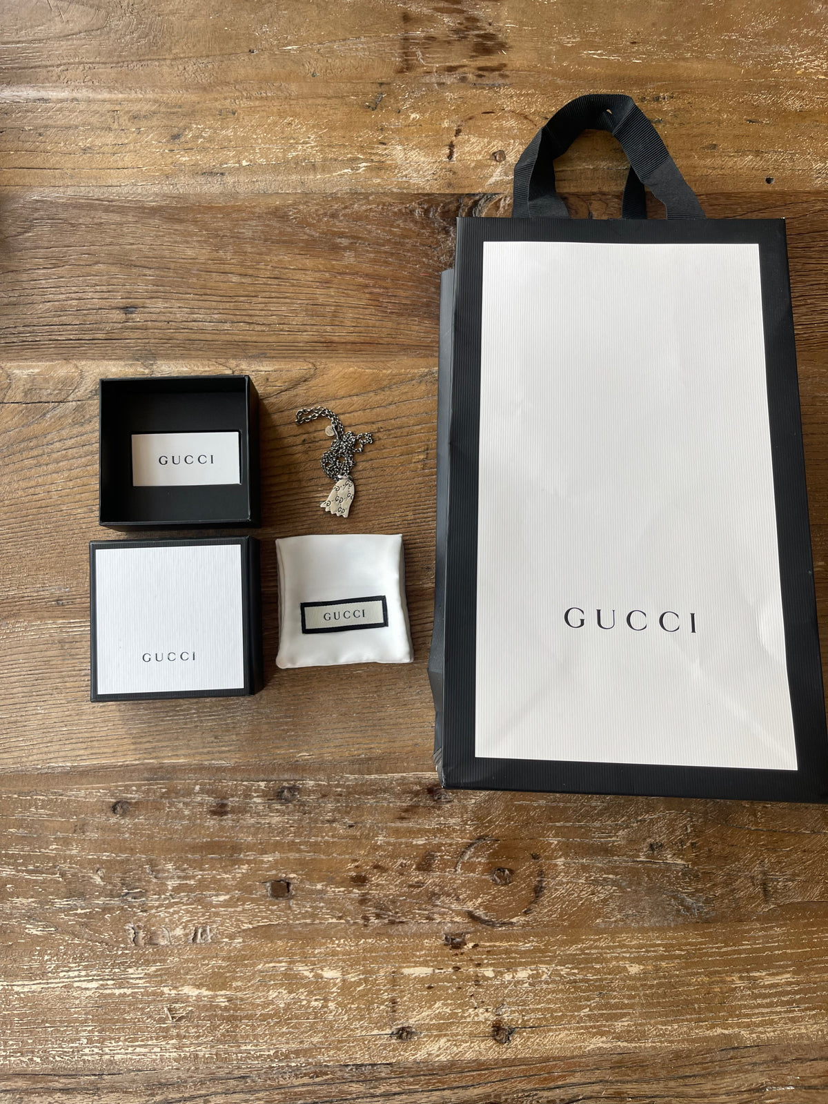 Gucci Halskæde, Ghost Necklace (50 cm)
