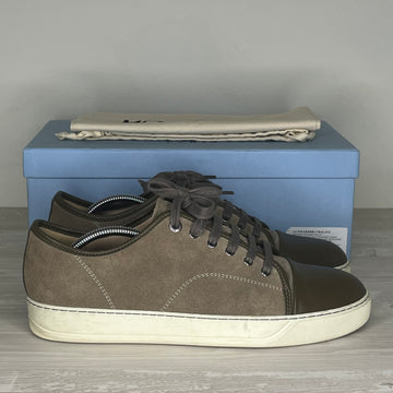 Lanvin Sneakers, Herre ‘Brun’ Mat Toe (44)