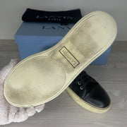 Lanvin Sneakers, 'Black Suede' Mat Toe (39)