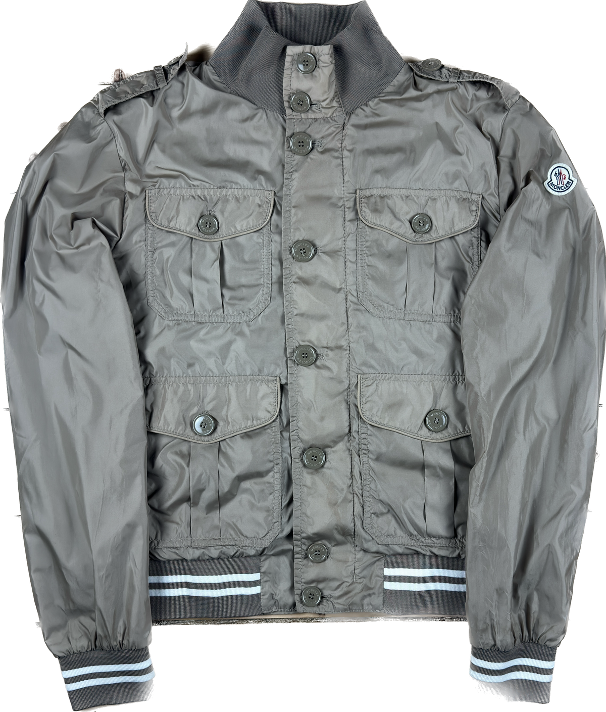 Moncler Vindjakke, Herre 'Grå' Delonix (M1)