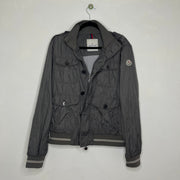 Moncler Vindjakke, Herre 'Grå' Delonix (M3 / Large) 🪸