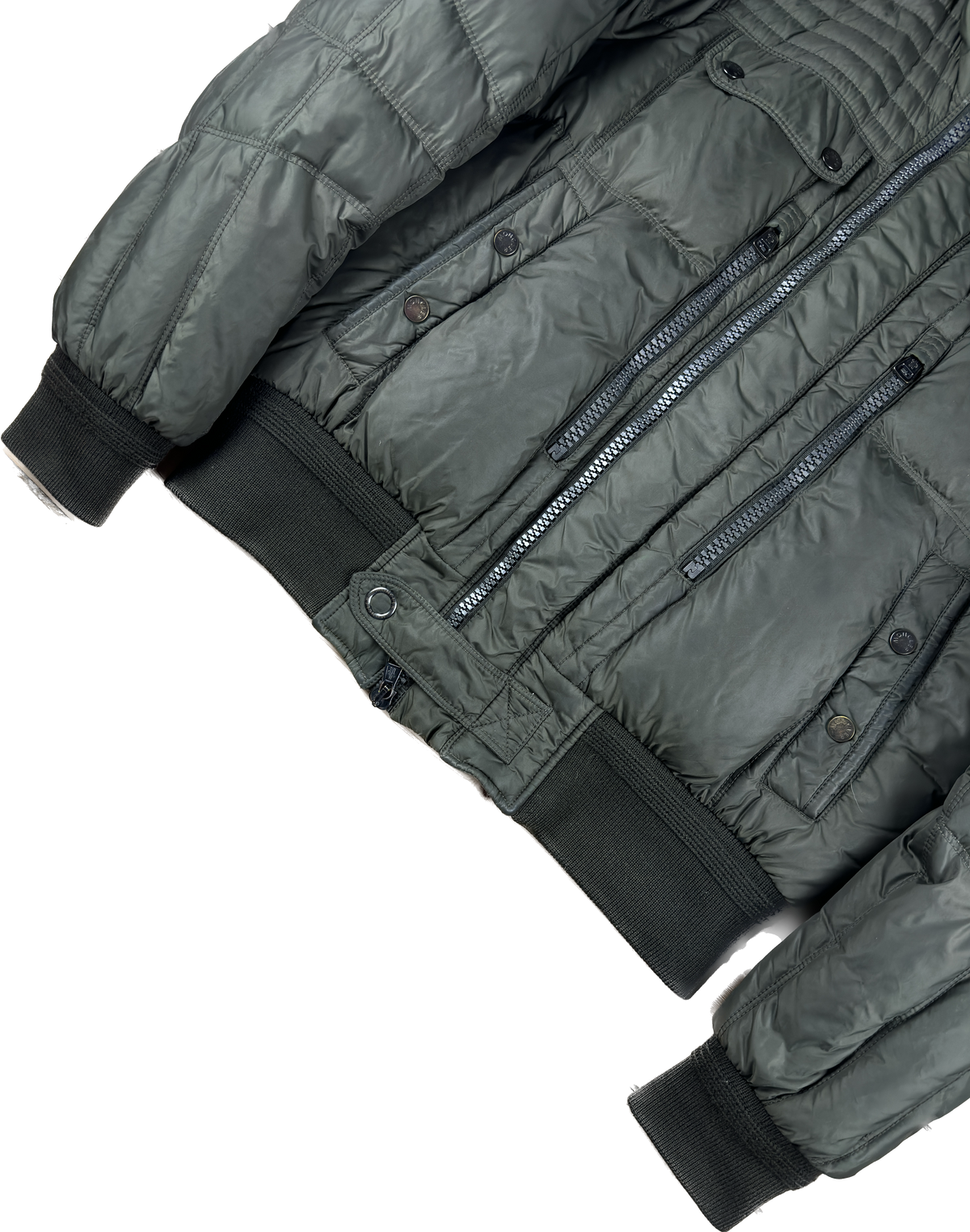 Moncler VinterJakke, Herre 'Grøn' Giubotto (M5 / X-Large)