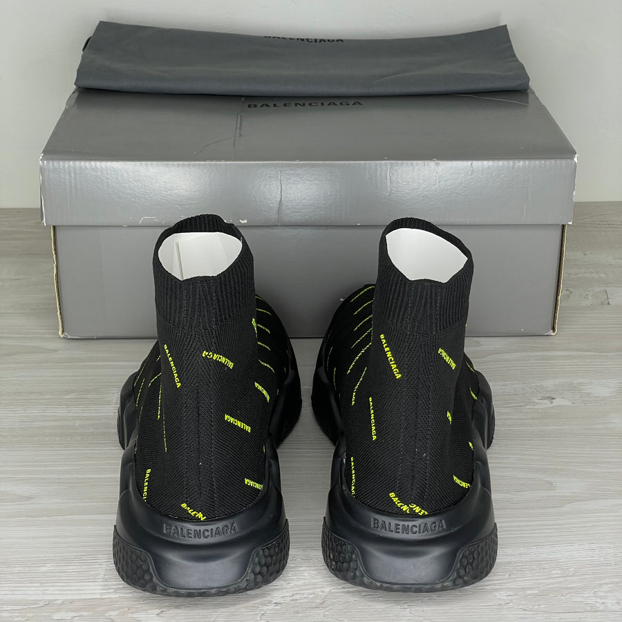 Balenciaga Sneakers, 'Neon Logo' Speed Trainer (42)