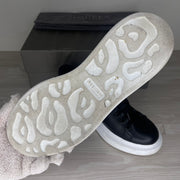Alexander McQueen Sneakers, 'Black Leather' Oversized  (41)