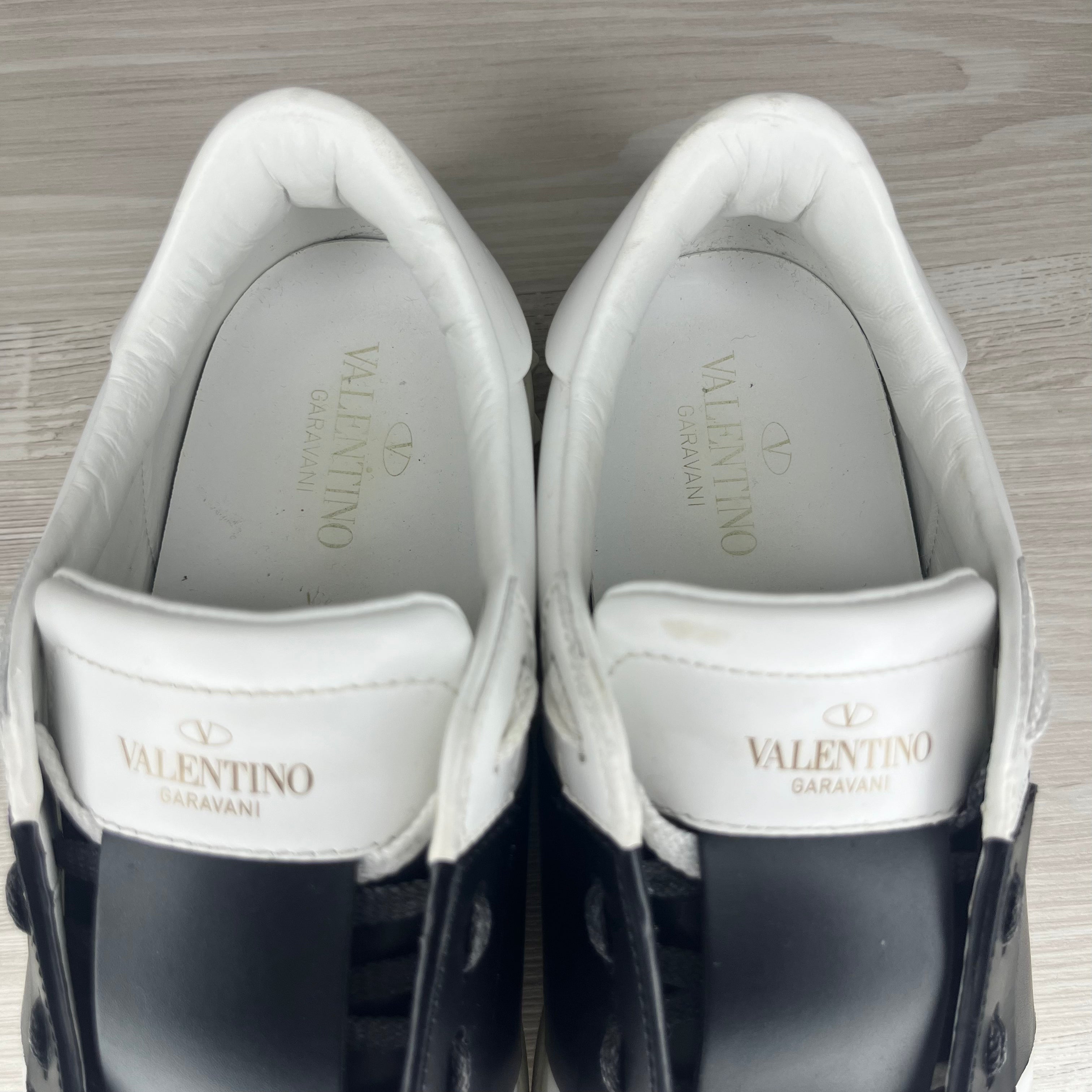 Valentino Sneakers, 'Black Stripe' Open (41)