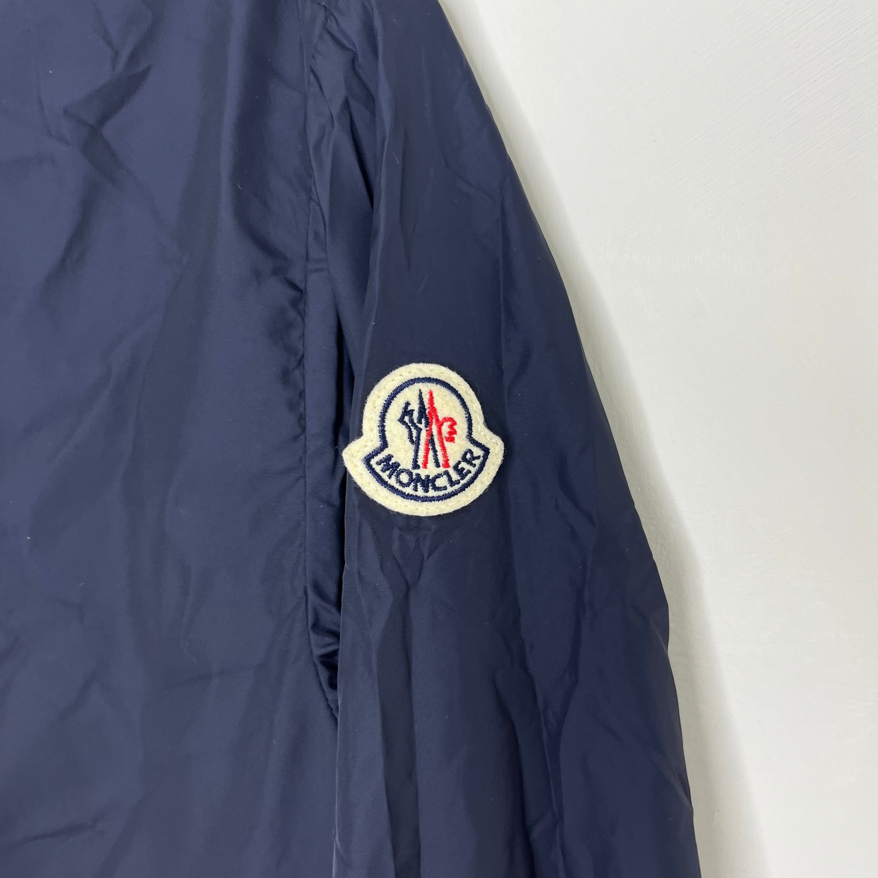 Moncler Vindjakke, Herre 'Navy Blå' Reppe (M2) ⭐️