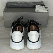 Alexander McQueen Sneakers, 'Black Leather' Oversized (40)