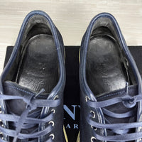 Lanvin Sneakers, ‘Navy Blue’ Lak Toe (45)
