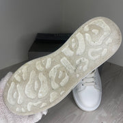 Alexander McQueen Sneakers, 'Black Heel' Leather Oversized (44.5)