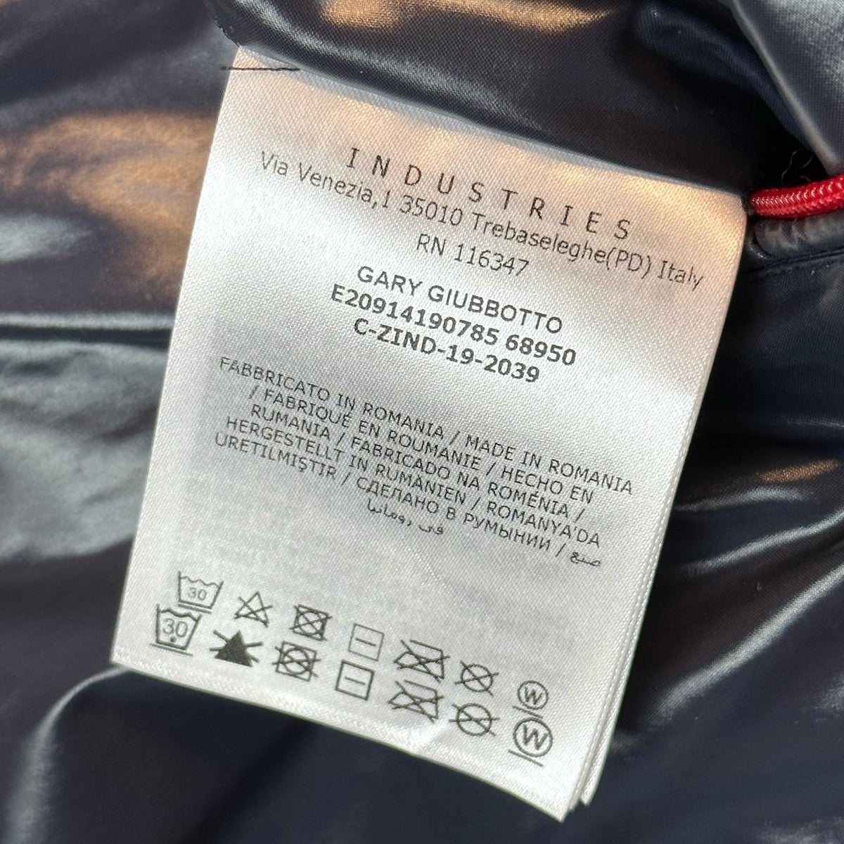 Moncler Vinterjakke, Herre 'Rød / Sort' Gary (M3 / Mrdium)