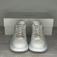 Alexander McQueen Sneakers, 'Hvid Læder' Oversized (41.5)