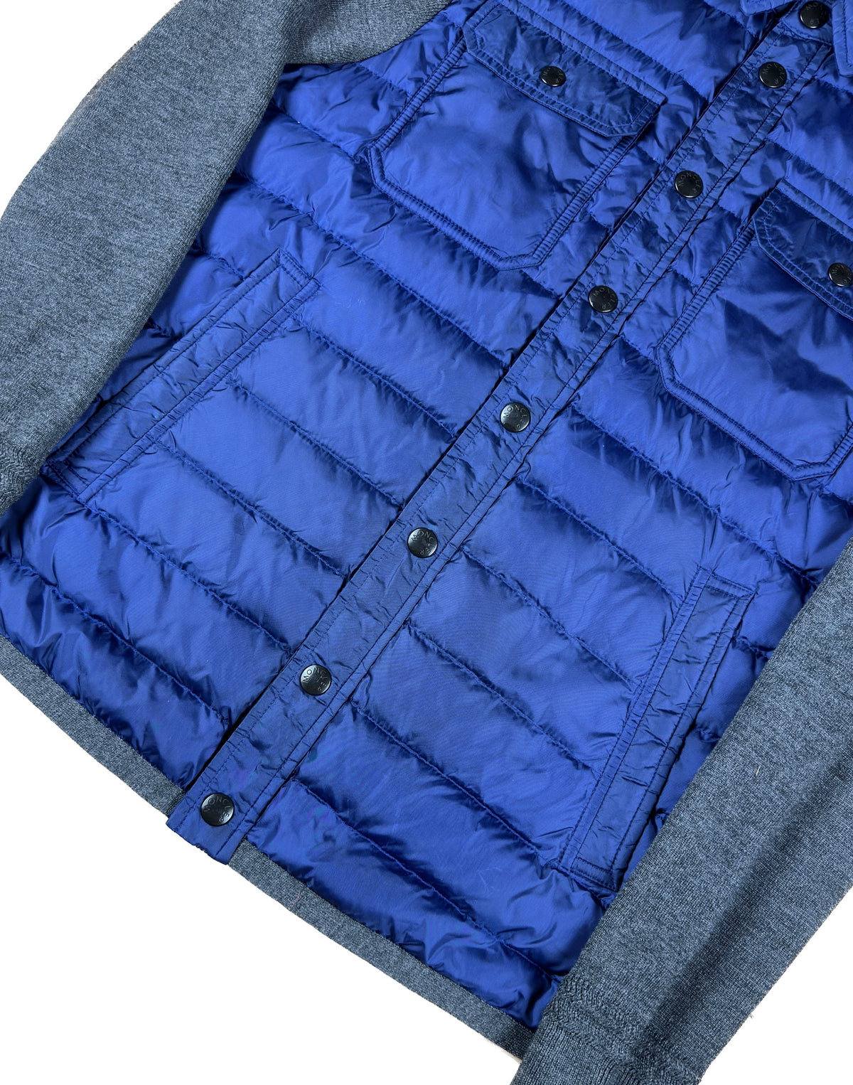 Moncler Cardigan, Herre 'Blå' Maglia (Medium)