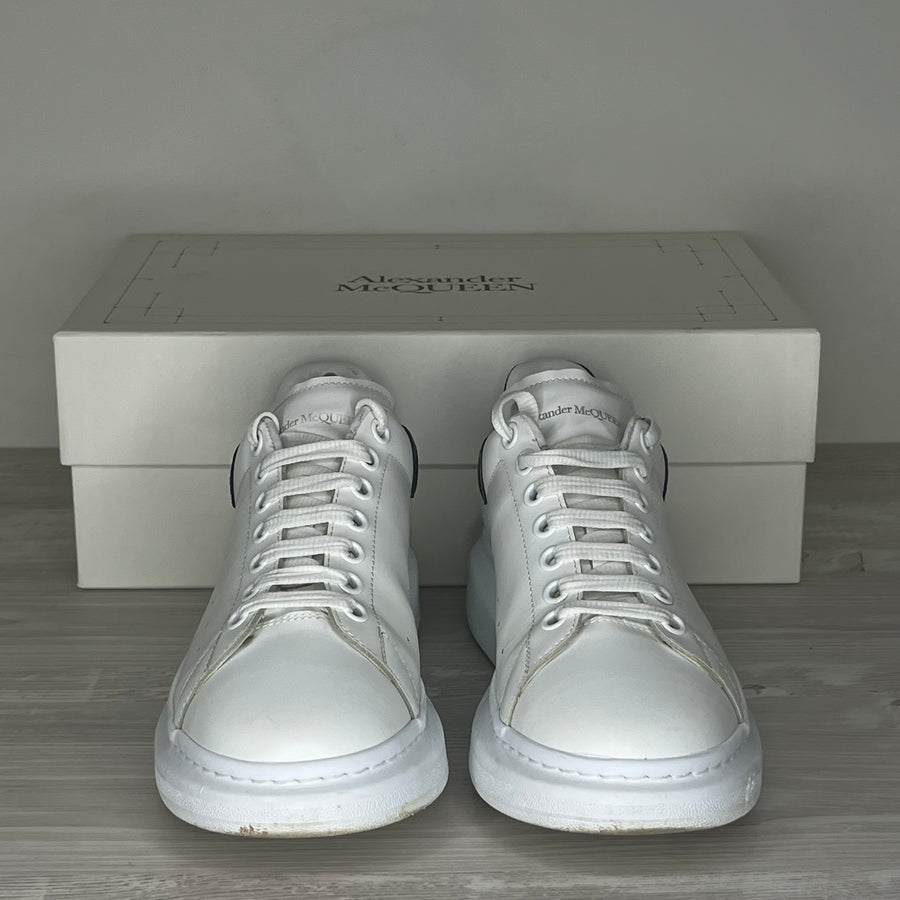 Alexander McQueen Sneakers, 'White Leather' Oversized (43.5)