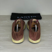 Lanvin Sneakers, 'Bordeaux Suede' Mat Toe (42)