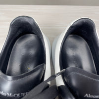 Alexander McQueen Sneakers, 'Black Leather' Oversized Sneakers (41)