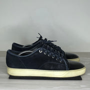 Lanvin Sneakers, Herre ‘Navy Blue’ Lak Toe (45)