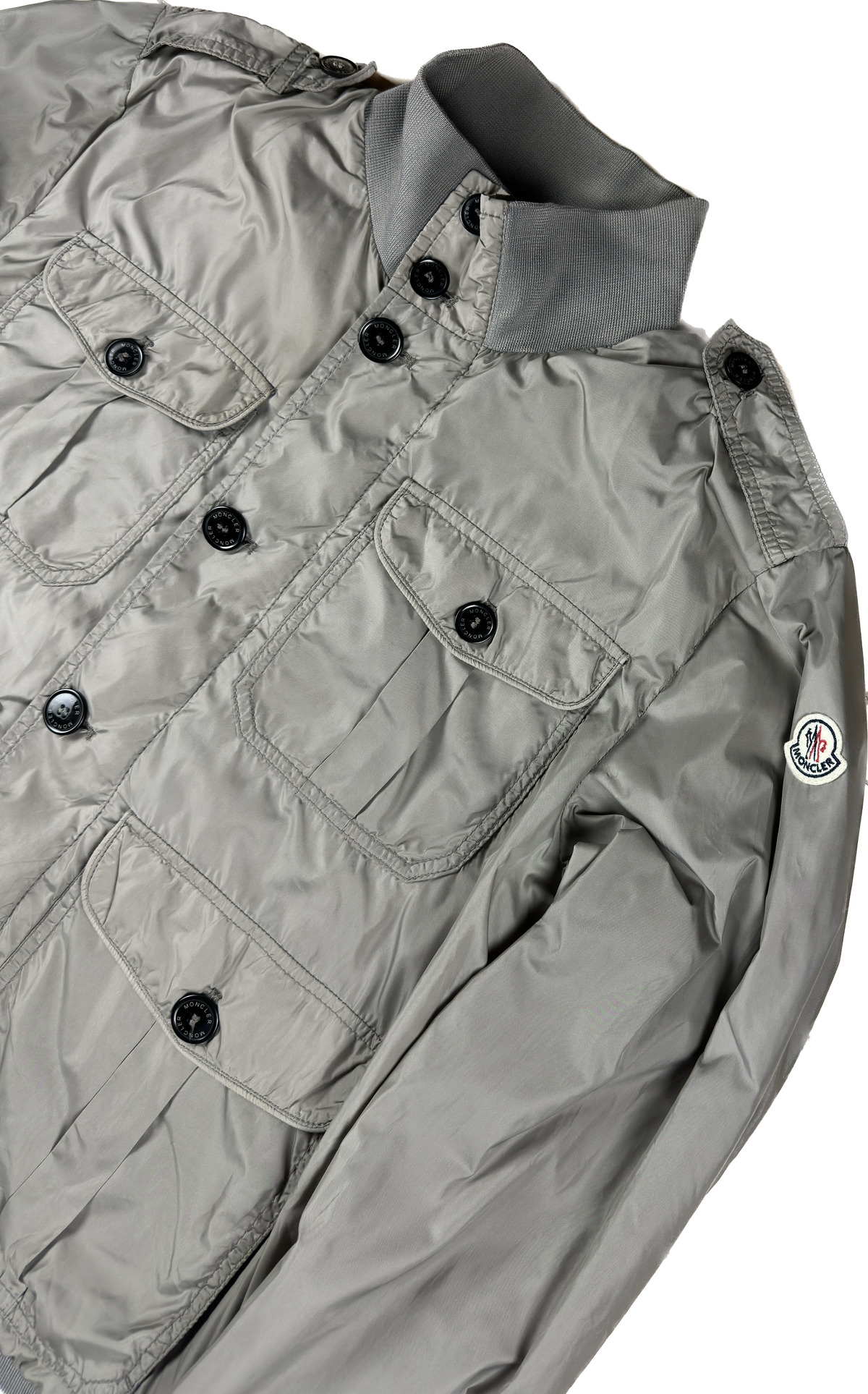 Moncler Vindjakke, Herre 'Grå' Delonix (M5)