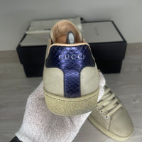 Gucci Sneakers, Beige 'Flames' Ace (42.5)