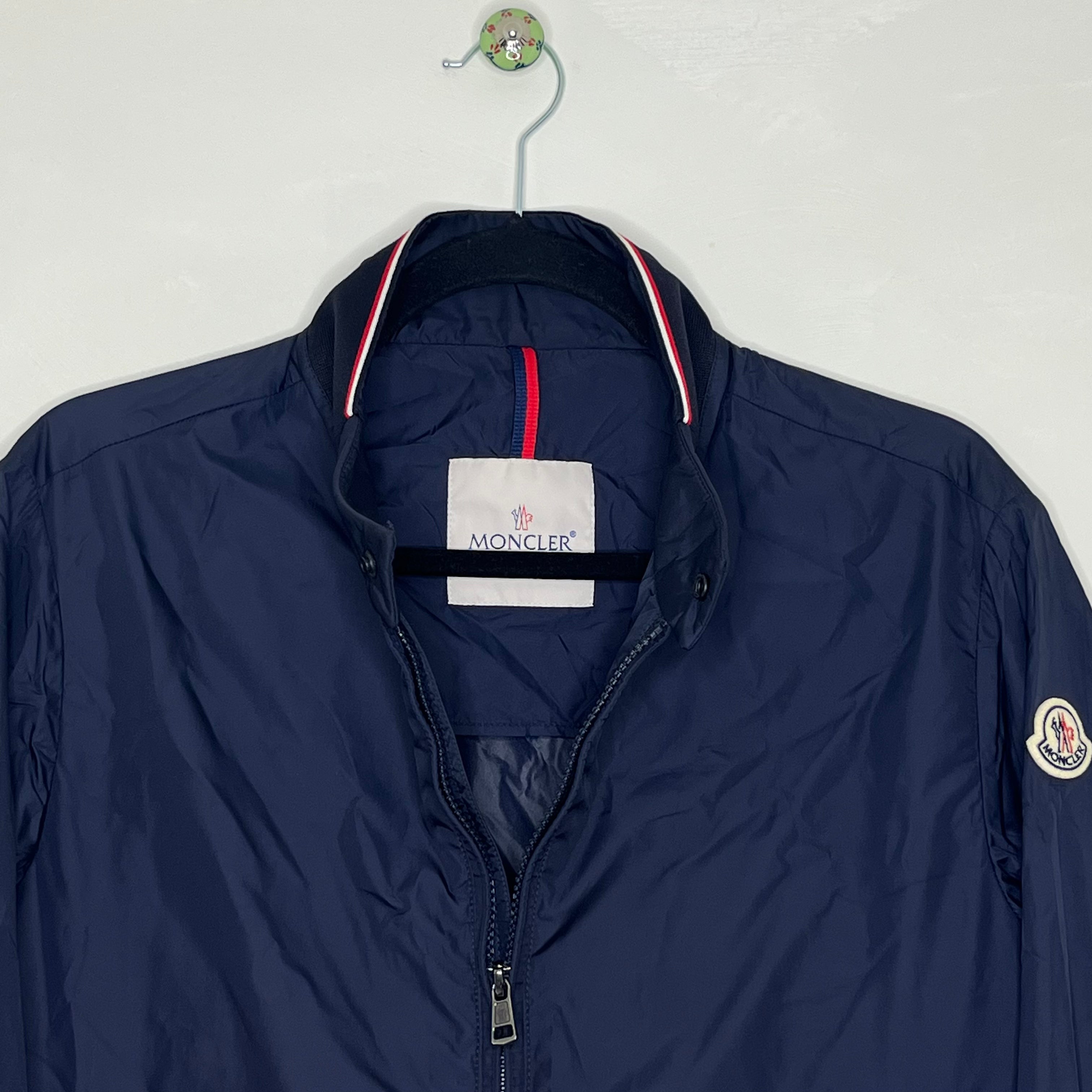 Moncler Vindjakke, Herre 'Navy Blå' Reppe (M2) ⭐️