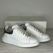 Alexander McQueen Sneakers, 'Hvid Læder' Oversized (41.5)