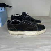 Lanvin Sneakers, Herre 'Sort' Mat Toe (40)