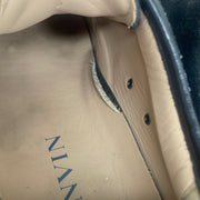 Lanvin Sneakers, Herre 'Sort' Lak Toe (43)