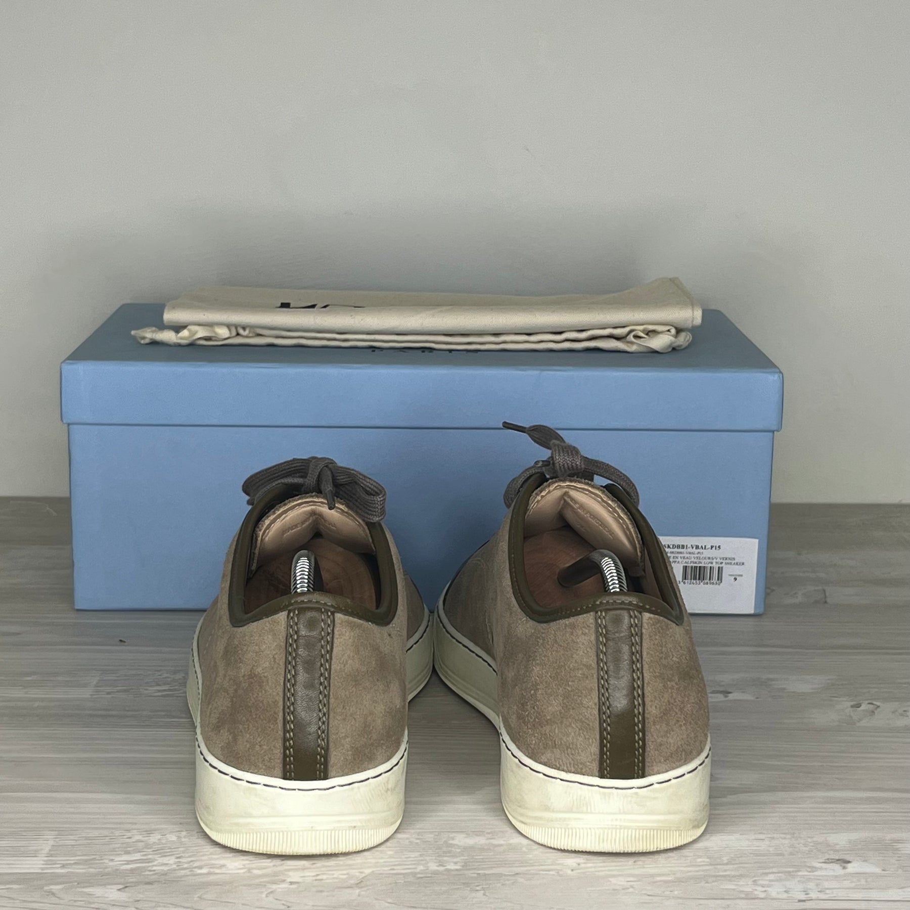 Lanvin Sneakers, Herre ‘Brun’ Mat Toe (44)