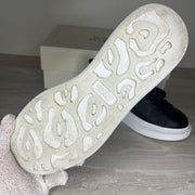 Alexander McQueen Sneakers, Black and White Leather (41)