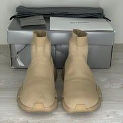 Balenciaga Sneakers, 'Beige' 2.0 Speed Trainer (42)
