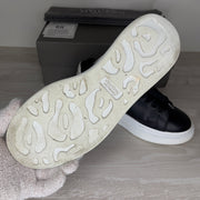 Alexander McQueen Sneakers, 'Black Leather' Oversized Sneakers (41)