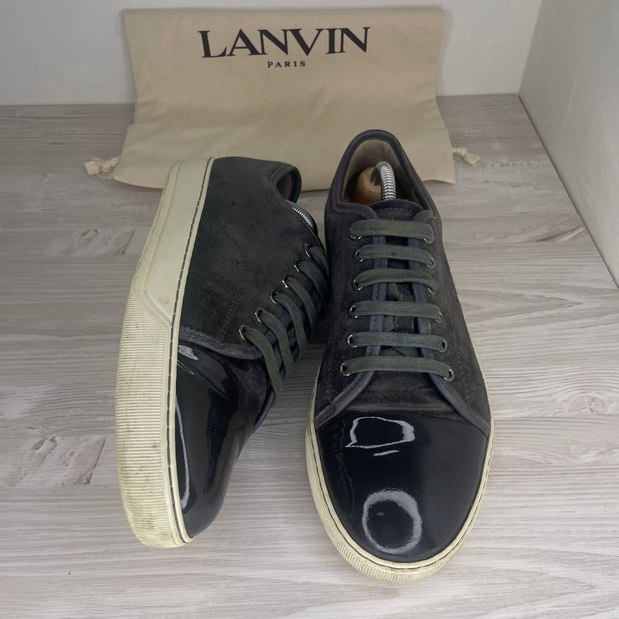 Lanvin Sneakers, Herre 'Sort' Grå Toe (40)
